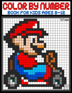 Bertrand.pt - Color By Number Book For Kids Ages 8-12