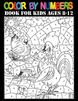Bertrand.pt - Color By Number Book For Kids Ages 8-12