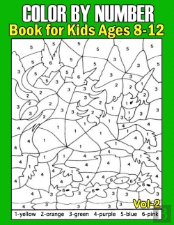 Bertrand.pt - Color By Number Book For Kids Ages 8-12
