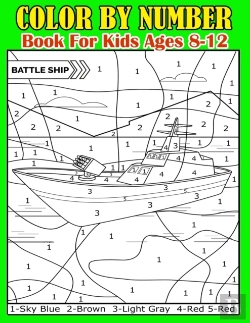 Bertrand.pt - Color By Number Book For Kids Ages 8-12