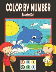 Color By Number Book For Kids
