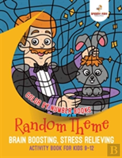 Bertrand.pt - Color By Number Books. Random Theme, Brain Boosting, Stress Relieving Activity Book For Kids 9-12