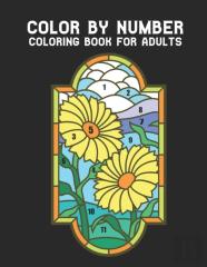Color By Number Coloring Book For Adults