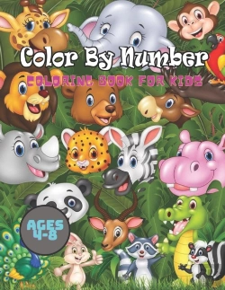 Bertrand.pt - Color By Number Coloring Book For Kids Ages 4-8