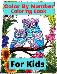 Color By Number Coloring Book For Kids