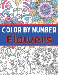 Color By Number Flowers