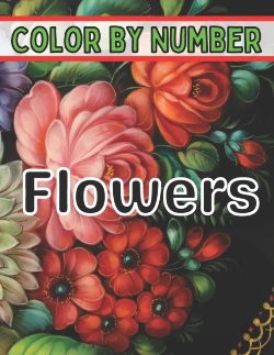 Bertrand.pt - Color By Number Flowers