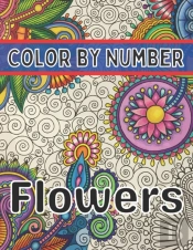 Color By Number Flowers
