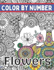 Color By Number Flowers