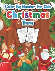 Color By Number For Kids Christmas Theme