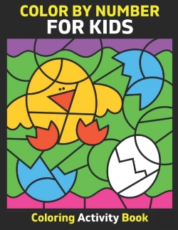 Bertrand.pt - Color By Number For Kids Coloring Activity Book