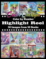 Color By Number Highlight Reel - 50 Images From 50 Books