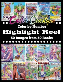 Bertrand.pt - Color By Number Highlight Reel - 50 Images From 50 Books