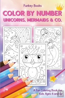 Bertrand.pt - Color By Number - Unicorns, Mermaids & Co.