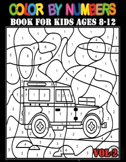 Bertrand.pt - Color By Numbers Book For Kids Ages 8-12