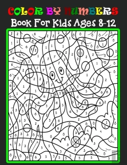 Bertrand.pt - Color By Numbers Book For Kids Ages 8-12