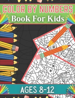 Bertrand.pt - Color By Numbers Book For Kids Ages 8-12