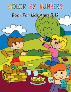 Bertrand.pt - Color By Numbers Book For Kids Ages 8-12