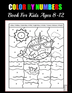 Bertrand.pt - Color By Numbers Book For Kids Ages 8-12