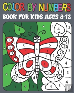 Bertrand.pt - Color By Numbers Book For Kids Ages 8-12
