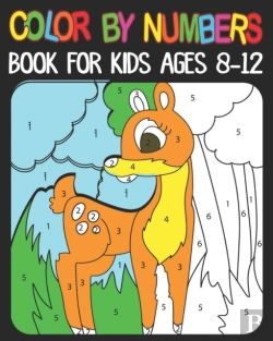 Bertrand.pt - Color By Numbers Book For Kids Ages 8-12