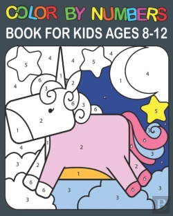 Bertrand.pt - Color By Numbers Book For Kids Ages 8-12