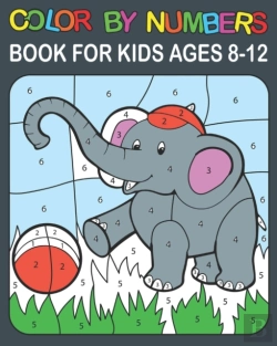 Bertrand.pt - Color By Numbers Book For Kids Ages 8-12