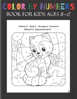 Bertrand.pt - Color By Numbers Book For Kids Ages 8-12