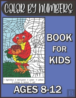 Bertrand.pt - Color By Numbers Book For Kids Ages 8-12