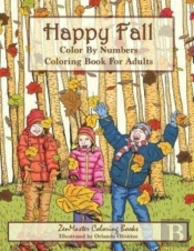 Color By Numbers Coloring Book For Adult