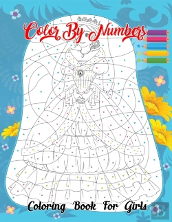 Bertrand.pt - Color By Numbers Coloring Book For Girls