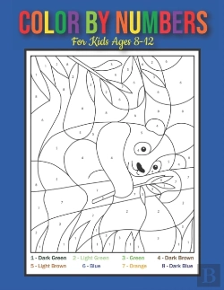 Bertrand.pt - Color By Numbers For Kids Ages 8-12