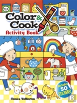 Bertrand.pt - Color & Cook Activity Book With 50 Stickers!