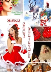 Color Some Christmas Grayscale Coloring Book