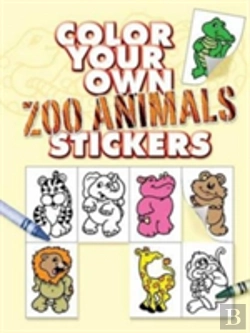 Bertrand.pt - Color Your Own Zoo Animals Stickers