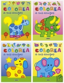 Bertrand.pt - Colorea A Mis Amigos (4 Títulos)