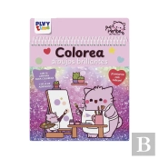 Colorea Dibujos Brillantes - Pembe The Pink Cat