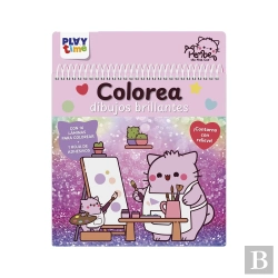 Bertrand.pt - Colorea Dibujos Brillantes - Pembe The Pink Cat