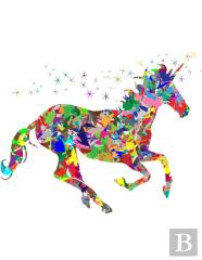 Colorful Unicorn Notebook