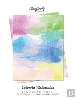 Bertrand.pt - Colorful Watercolor Stationery Paper