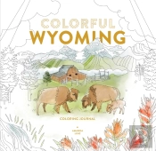 Colorful Wyoming Coloring Journal