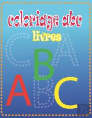 Coloriage Abc Livre