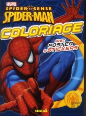 Coloriage Avec Poster & Stickers Marvel Ultimate Sense Spiderman
