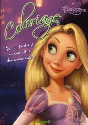 Coloriage Avec Poster Et Calendrier D'Anniversaires Disney Rapunzel