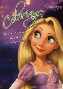 Bertrand.pt - Coloriage Avec Poster Et Calendrier D'Anniversaires Disney Rapunzel