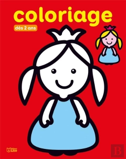 Bertrand.pt - Coloriage ; Dès 2 Ans (La Princesse)