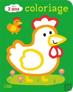 Bertrand.pt - Coloriage ; Dès 2 Ans (Poule)