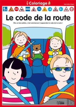 Bertrand.pt - Coloriage Le Code De La Route T.1