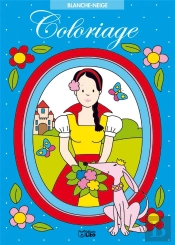 Coloriage Mes Contes A Colorier : Blanche-Neige