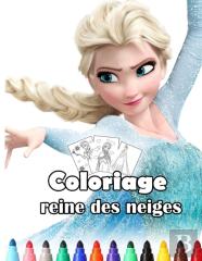 Coloriage Reine Des Neiges